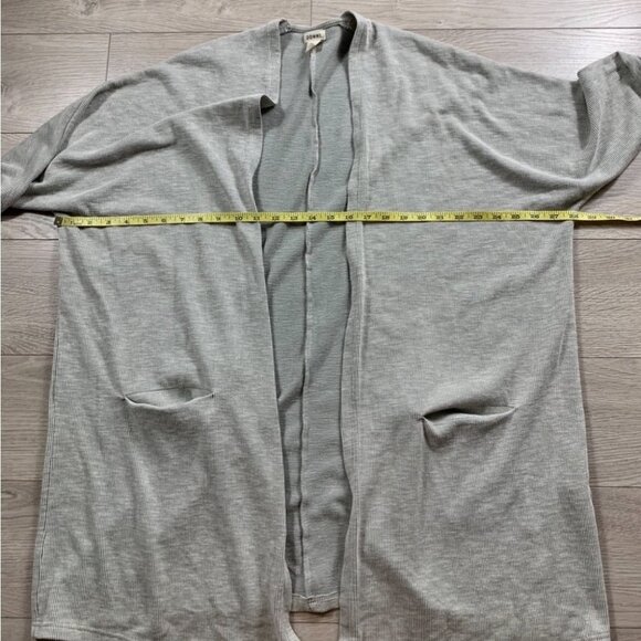 Donni Anthropologie Slouchy Gray Cardigan - Picture 9 of 10